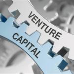 Two parts with the words "venture" and "capital" on each