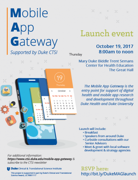 Mobile App Gateway Launch Flyer