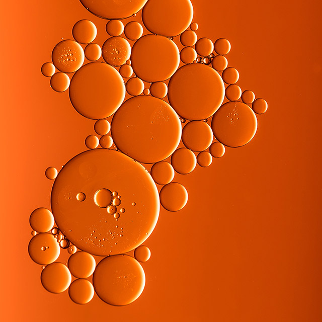 orange bubbles