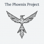 The Phoenix Project logo (a bird outline)